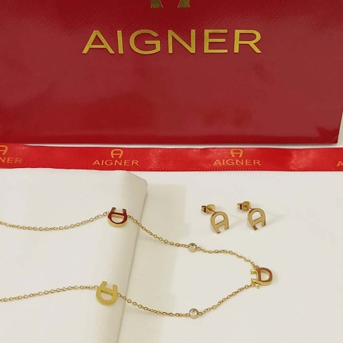 سلسال مع حلق ماركة ألجنر بدون ملحقات 