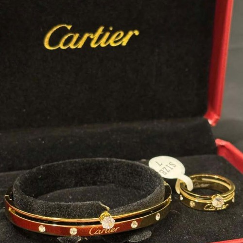 سوار مع خاتم ماركة كارتير بدون ملحقات 